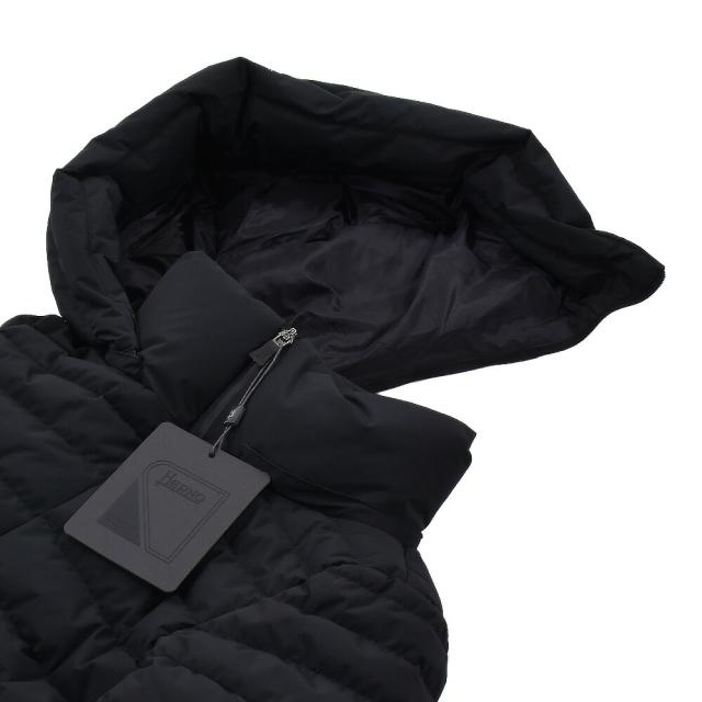 ヘルノ HERNO ダウンジャケット レディース ダウンコート ファンクショナルワードローブ フード付き 撥水 ブラック 黒 FUNCTIONAL WARDROBE【送料無料】_9
