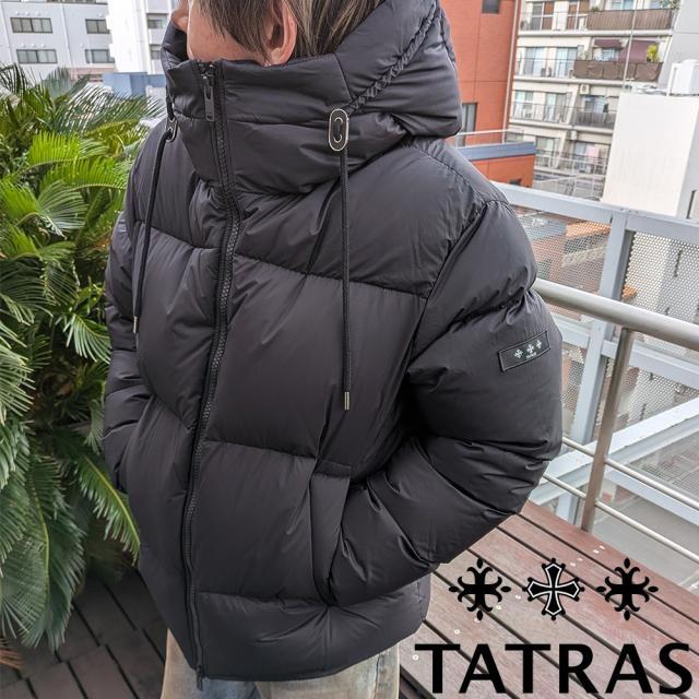 タトラス TATRAS ACATE ダウンジャケット メンズ アカテ オーバーサイズ ダウンコート ブラック 黒【送料無料】