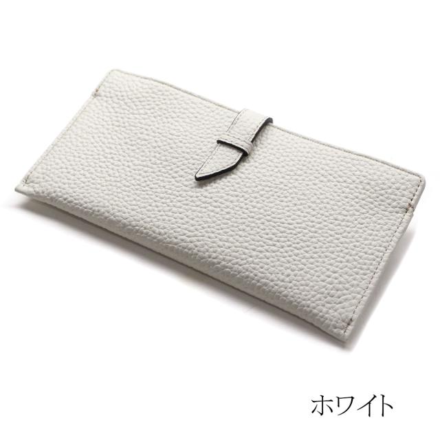 スリムウォレット ベルト差込型 長財布 スリム 薄型 軽い 牛革 ブラウニー_12