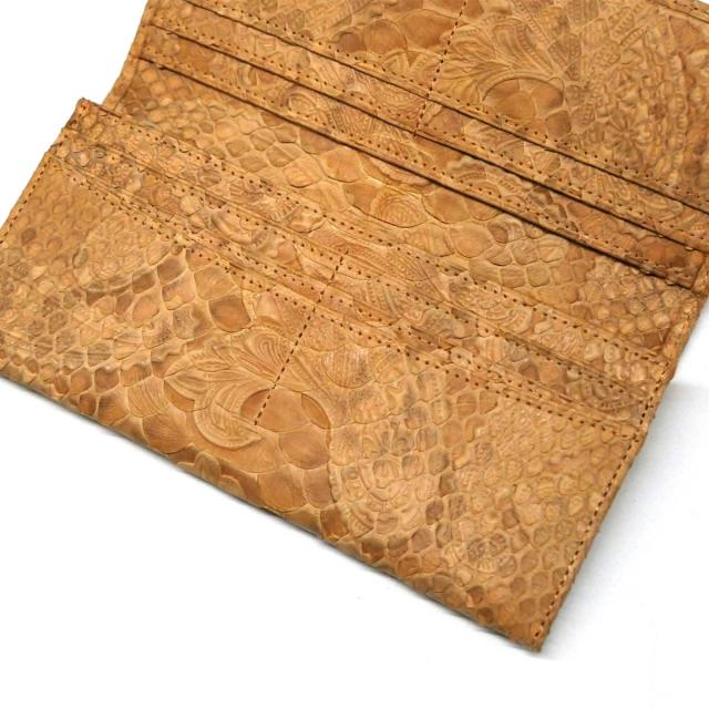 カードケース カード入れ 薄型 大容量 ダイヤモンド パイソン 蛇 ヘビ