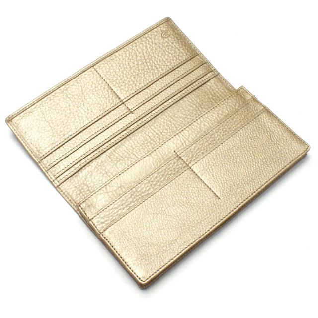 長財布 通しマチ 小銭入れあり / メンズ レディース / 本革 牛革 / F