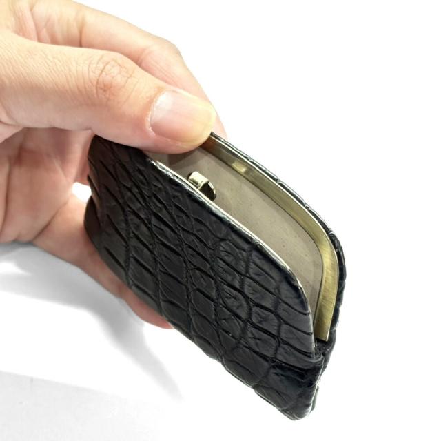天溝がま口 小銭入れ 極薄 極薄がま口 天溝押口 天溝 口金