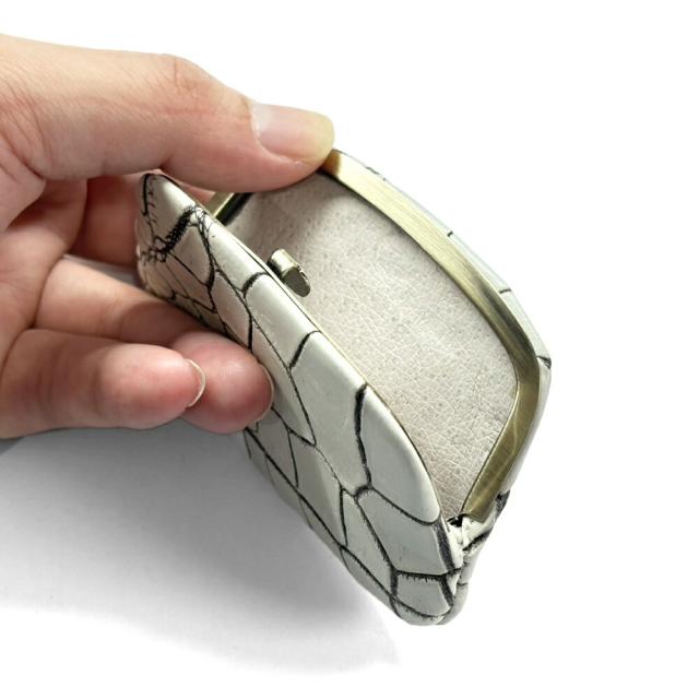 天溝がま口 小銭入れ 極薄 極薄がま口 天溝押口 天溝 口金 薄型 薄い