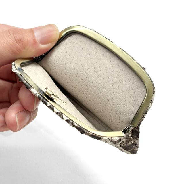 ウォレット 日用品雑貨・文房具・手芸 天溝がま口 小銭入れ 極薄 極薄