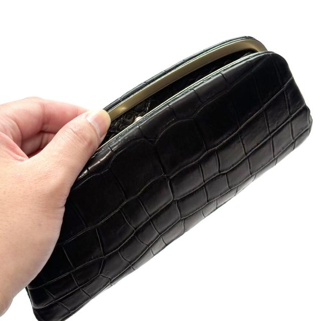 天溝がま口 長財布 がま口 がま口長財布 財布 がま口財布 天溝押口 くし