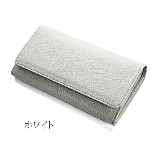 がま口 長財布 かぶせ型 / 本革 牛革 ブラウニー_8