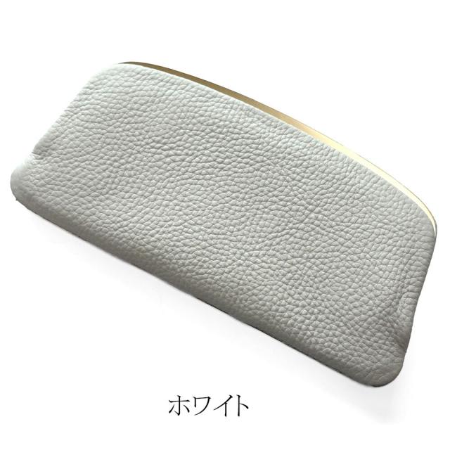 天溝がま口 長財布 がま口 がま口長財布 財布 がま口財布 天溝押口 くし型 天溝 口金 薄型 薄い スリム 日本製 本革 レディース 本革 牛革 シュリンク ブラウニー_7
