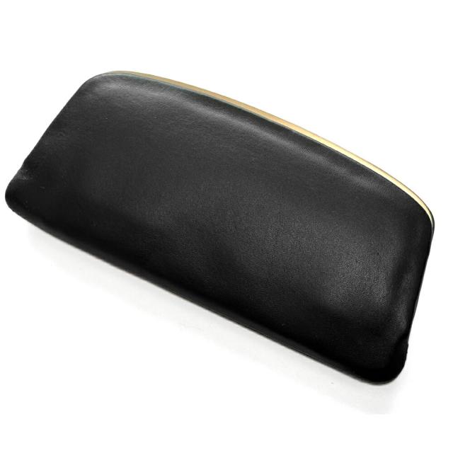 天溝がま口 長財布 がま口 がま口長財布 財布 がま口財布 天溝押口 くし型 天溝 口金 薄型 薄い スリム 日本製 本革 レディース 本革 子羊 ラムシープ