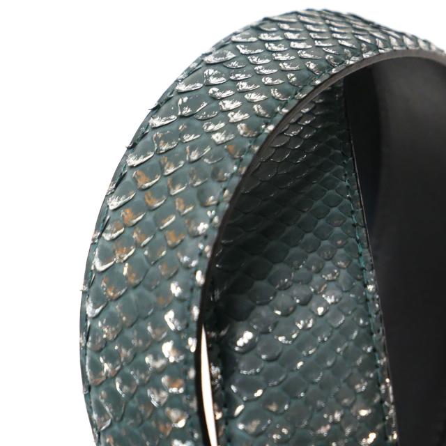 ベルト レザーベルト 本革ベルト 4cm幅 パイソン革 ヘビ革