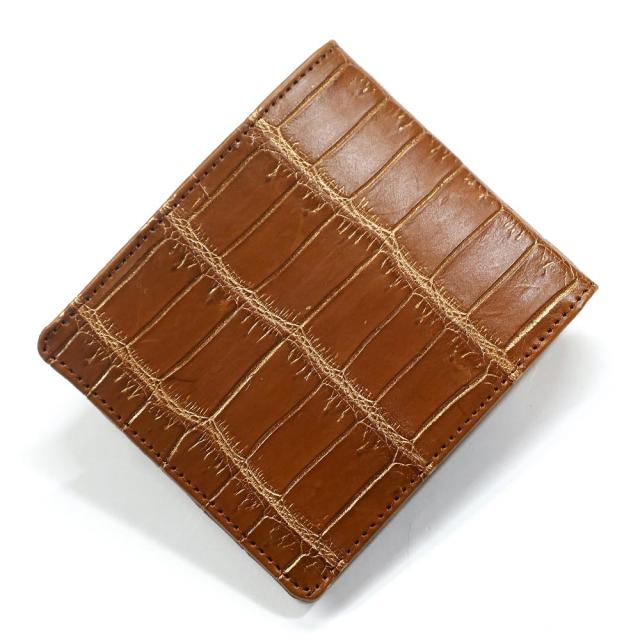 クロコダイル無双長財布 小銭入れ付き 長財布 贅沢一枚センターベース