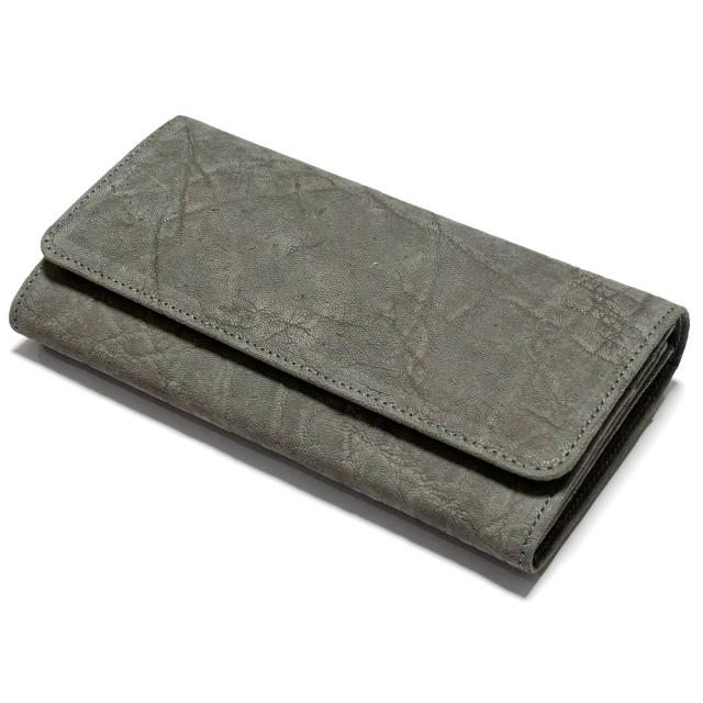 長財布 万能タイプ / 本革 エレファントレザー_1