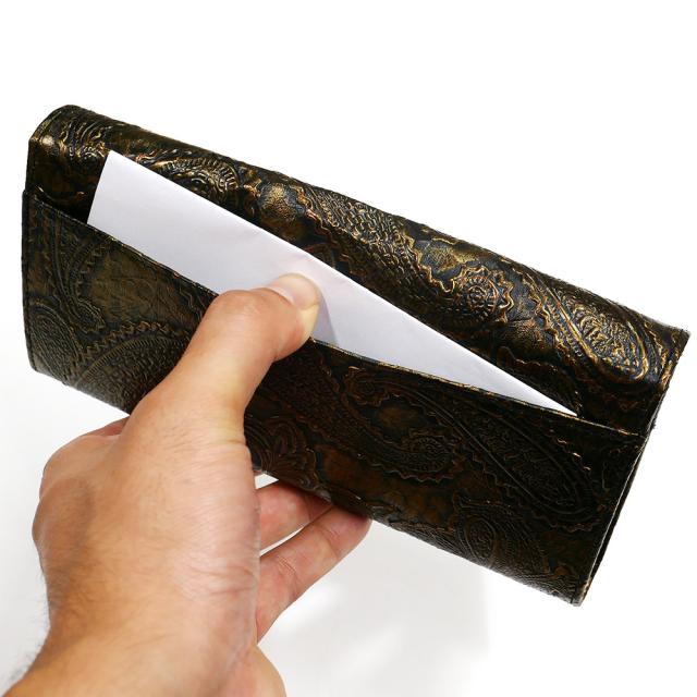 長財布 本革 パイソン 財布 万能タイプ 小銭入れあり パイソン革 蛇革