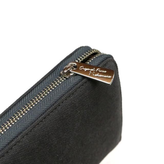 帆布ファスナー長財布 倉敷帆布 無地A