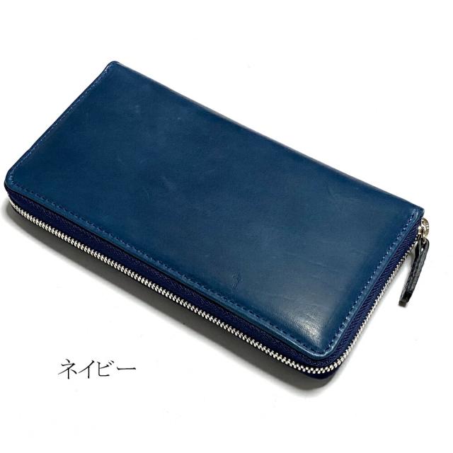 ラウンドファスナー長財布 ファスナー長財布 長財布 / 本革 新喜皮革 馬革 オイルポニー_10