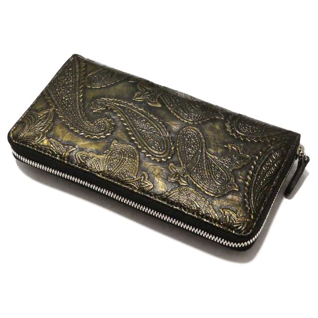 ラウンドファスナー長財布 パイソン 財布 ファスナー長財布 / パイソン