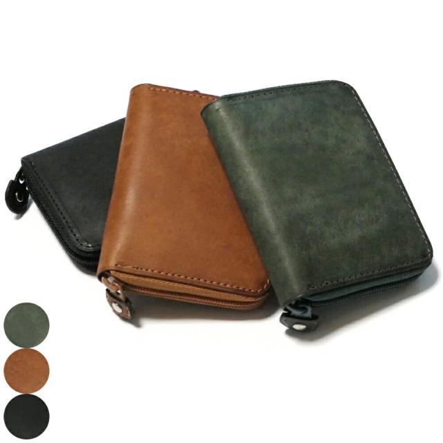 ケース 小銭入れ メンズ レディース 革 本革 牛革 イタリアンレザー Virgilio Conceria Artigiana社 マルゴー