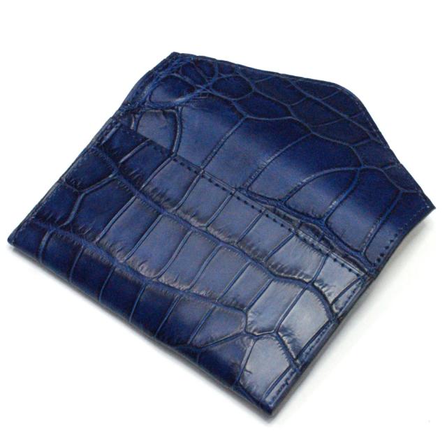 ガウディ マット クロコダイル 無双名刺入れ マットクロコダイル無双名刺入れ| 東京クロコダイル