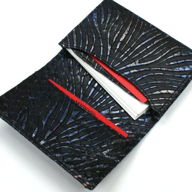 名刺入れ 通しマチ / 名刺ケース カード入れ / メンズ レディース / 本