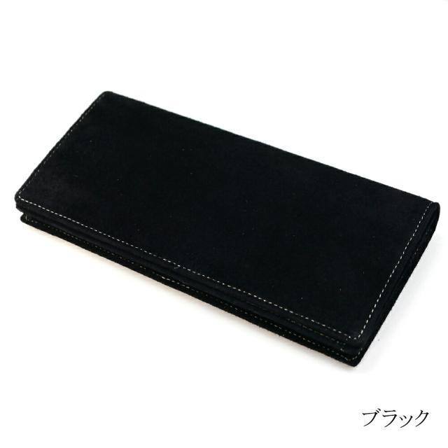 長財布 メンズ レディース 豚革 革 ブタ革 無双 通しまち 小銭入れなし ピッグスキン スェード 全９色_15