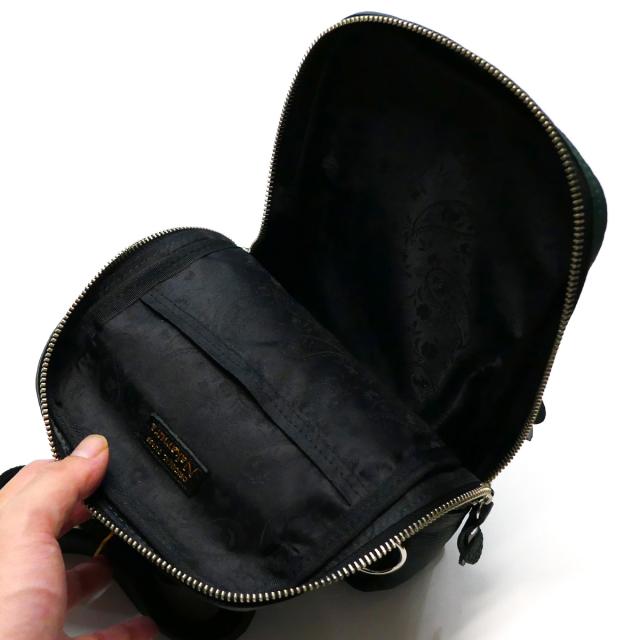 ボディバッグ メンズ レザー ショルダーバッグ 斜めがけ / 縦型 大容量