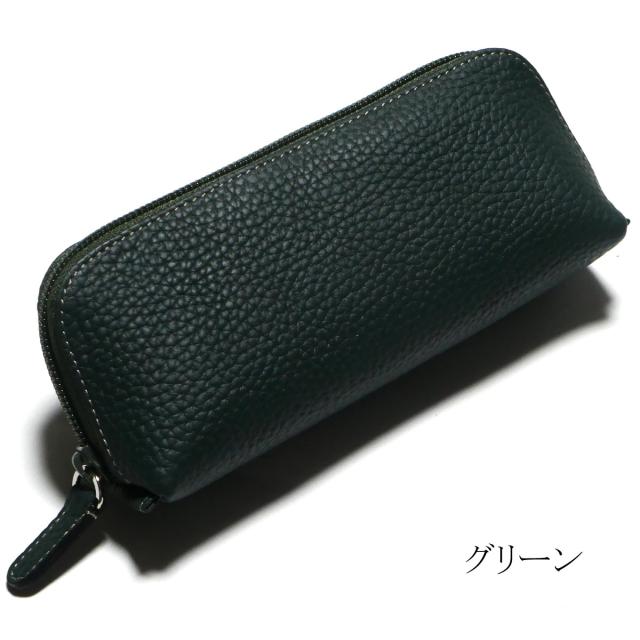 ペンケース ラウンドファスナー 筆箱 ふでばこ PenCase 本革 牛革_9