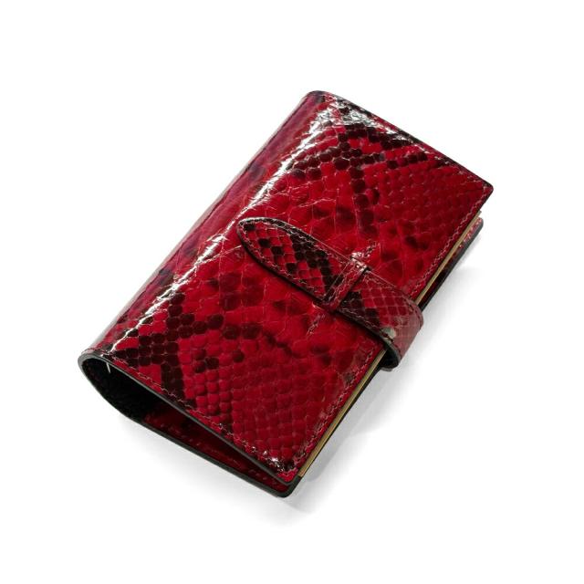 ミニ6 システム手帳 ワインレッド ASHFORD システム手帳 ミニ6 革