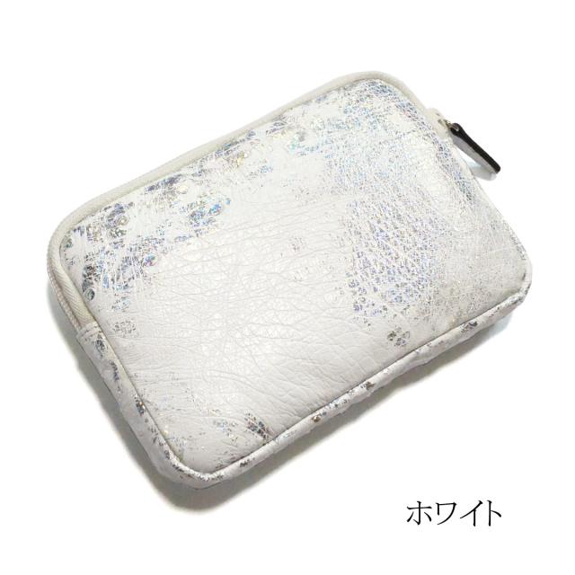 ポーチ 通しマチ / Sサイズ / 本革 オーストリッチ革 ダチョウ革 / カラット_10