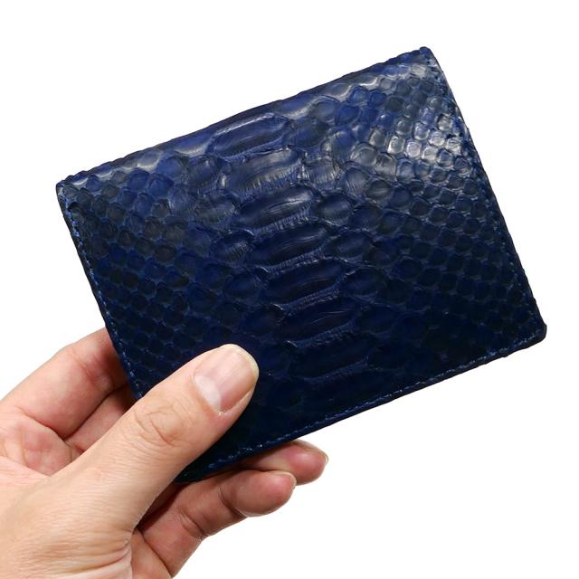 パイソン 財布 二つ折り財布 折り財布 / ボックス型 小銭入れ付 カード