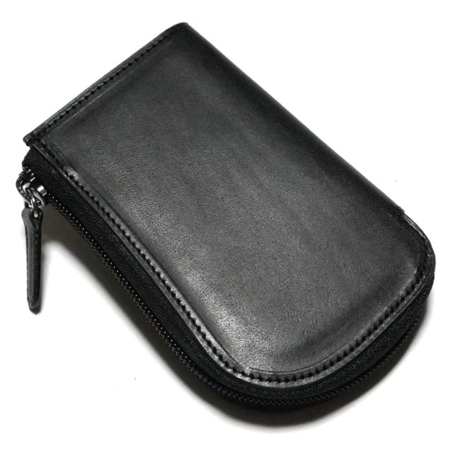 キーケース スマートキーケース メンズ レディース 革 6連 スマートキー ラウンドファスナー ファスナー 本革 ラムスキン 子羊革