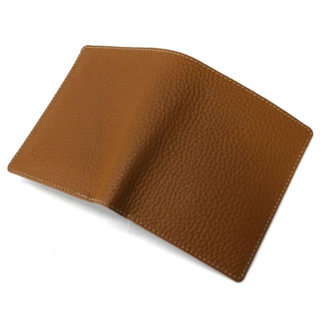 牛革 ブラウニー 本革 財布 二つ折り ボックス型 小銭入れ_2