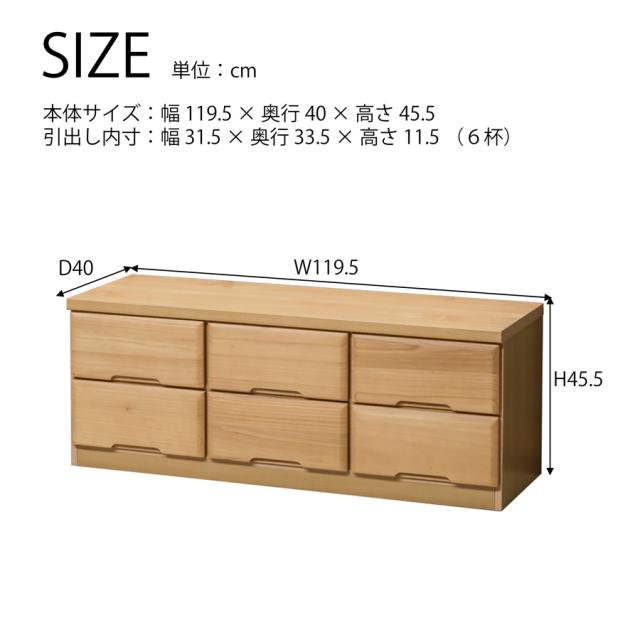 タンス ローチェスト 幅120 完成品 ロータンス 洋服タンス 120-2 収納家具チェスト 洋服収納タンス 収納ケース レール付き チェスト 2段タンス 整理タンス 低い棚 低い台 収納だな ローチェストおしゃれ ローボードテレビ台 木製ローチェスト 日本製 大川家具