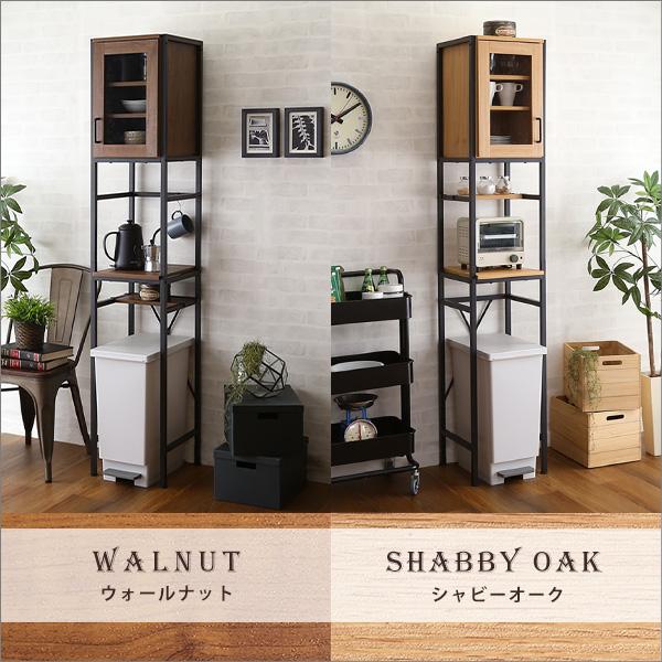 ヴィンテージごみ箱上ラック　すきま収納タイプ GCK-T1SS_2