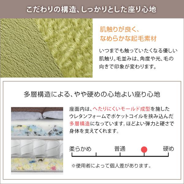 2人掛け１４段階リクライニングソファ【 Nastro-ナストロ-】 日本製 2P ソファ_3