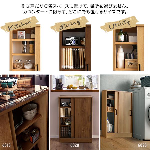 ヴィンテージカウンター下引き戸収納9015_5