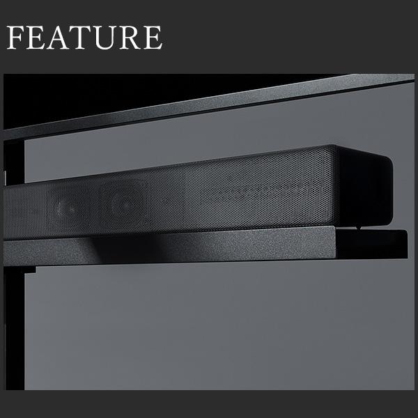 WALLインテリアテレビスタンドV4・PRO対応 サウンドバー棚板 LLサイズ 幅130cm スチール製 WALLオプションスピーカー用 シアターバー用 EQUALS イコールズ_6