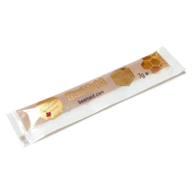 4箱 はちみつ スティック 7g×120本 BeeMaid リルハニーズ カナダ産