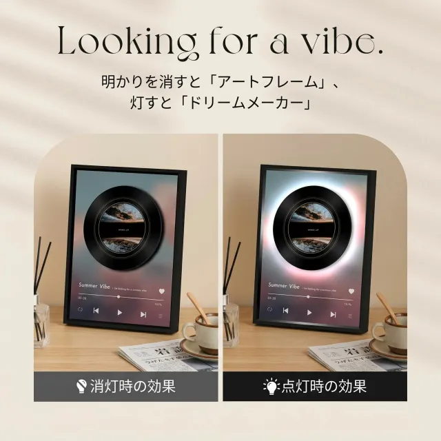 Bluetoothスピーカー ワイヤレススピーカー Bluetooth5.3対応 TFカード再生 タッチ操作 白色雑音 睡眠サポート LEDムードライト レコード風デザイン ポータブルスピーカー 高音質 コンパクト おしゃれ 卓上 インテリア アルミ合金 ギフト対応 音楽再生_1