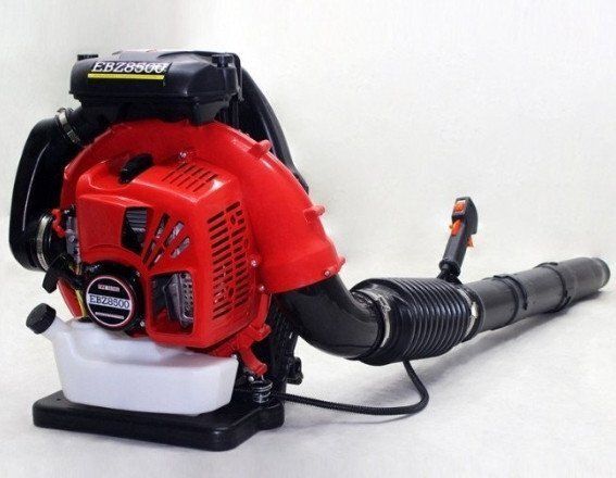 新品 未使用 エンジンブロワー 背負い式 最強75.6cc 2サイクル ガソリンエンジンブロワー 落ち葉掃除機 ハイパワー ブロア 枯葉 消火器 送風機 除雪機_2