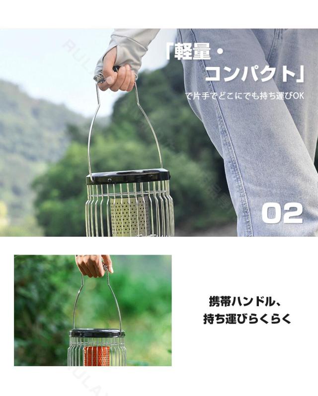 ガスヒーター 2.0kw 電源不要! 【速暖・持ち運びやすい】カセットガスヒーター 熱量調節 丸形ガスヒーターストーブ 無煙携帯 停電対策 災害用品 節電対策 防寒防災用品 屋内外両用 置ける 1台2役 暖炉キャンプ用品 ガスヒーター 防災釣り旅行用 多機能 カセットガスストーブ