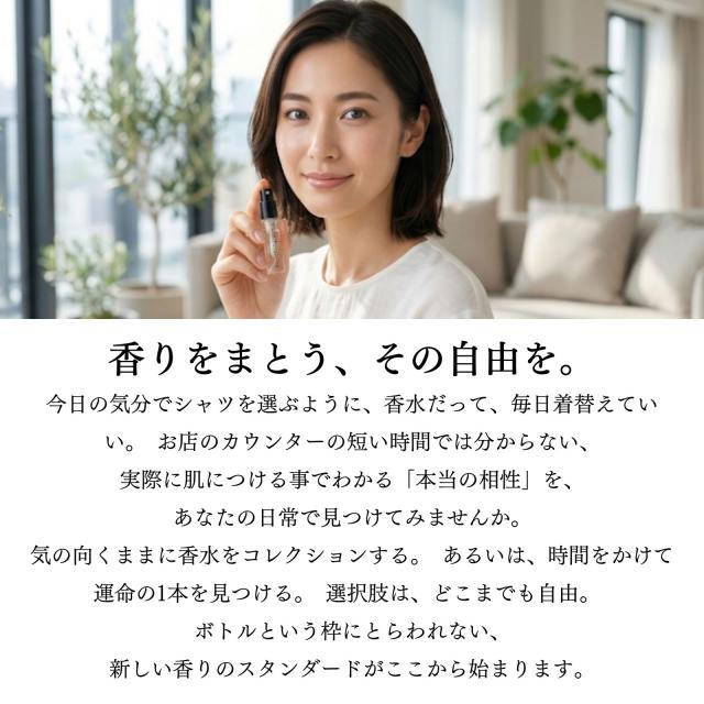 送料無料］お試し香水2種セット原材料（ルラボ アナザー13