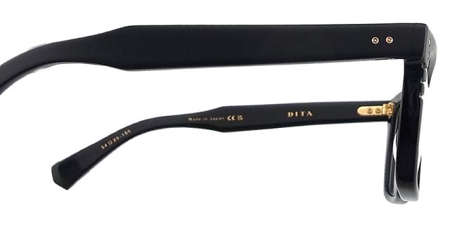 ディータ DITA メガネ DTX2086-A-BLK サイズ54 SEQUOIA 大きいサイズ 眼鏡 クラシック 伊達メガネ 度付き Black ブラック メンズ 男性 日本製