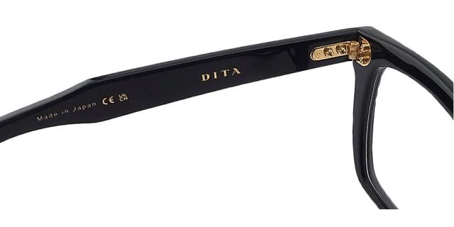 ディータ DITA メガネ DTX2086-A-BLK サイズ54 SEQUOIA 大きいサイズ 眼鏡 クラシック 伊達メガネ 度付き Black ブラック メンズ 男性 日本製