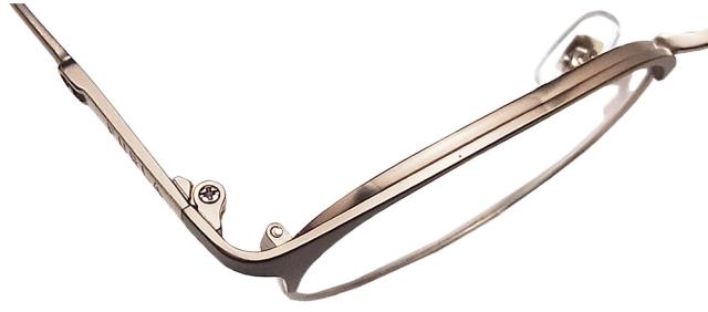 FURLA フルラ メガネ フレーム VFU613J 0326 眼鏡 ブラウンゴールド