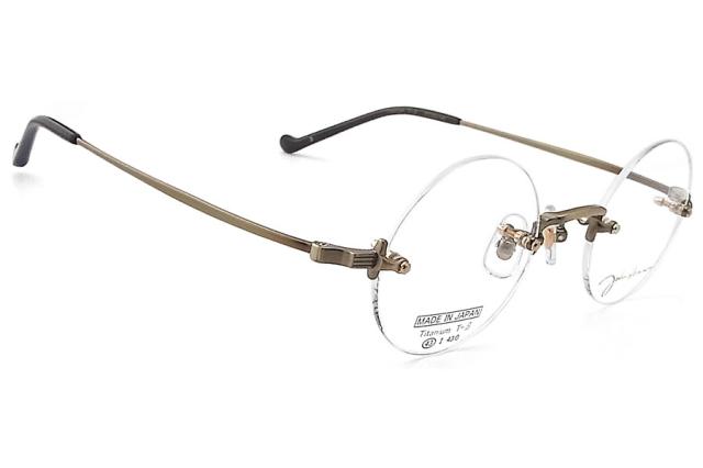 JOHN LENNON ジョンレノン メガネ JL-1127 Col.3 縁ナシ ツーポイント