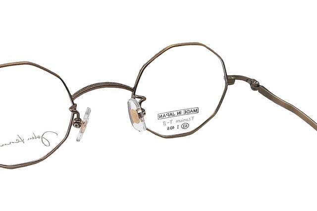 JOHN LENNON ジョンレノン メガネ フレーム JL1129 2 多角形 丸眼鏡 めがね クラシック 伊達メガネ 度付き アンティークゴールド 男性・女性 チタン 日本製 jl1129 JOHN LENNON ジョンレノン メガネ フレーム JL1129 2 多角形 丸眼鏡