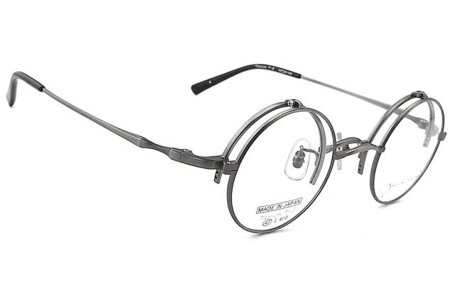 チタン_メガネ】日本製_シルバーラウンドフレーム John Lennon JOHN