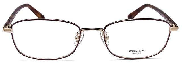 POLICE ポリス メガネフレーム VPLF39J-0300 眼鏡 伊達メガネ 度付き 青色光カット パソコン用 メンズ・レディース 男性用・女性用 ホワイトゴールド vplf-39j POLICE ポリス メガネフレーム VPLF39J-0300 眼鏡 伊達メガネ 度付き