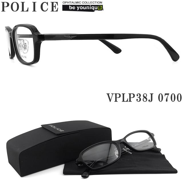 POLICE ポリス メガネフレーム VPLP38J-0700 眼鏡 伊達メガネ 度 POLICE ポリス メガネフレーム VPLP38J-0700 眼鏡 伊達メガネ 度