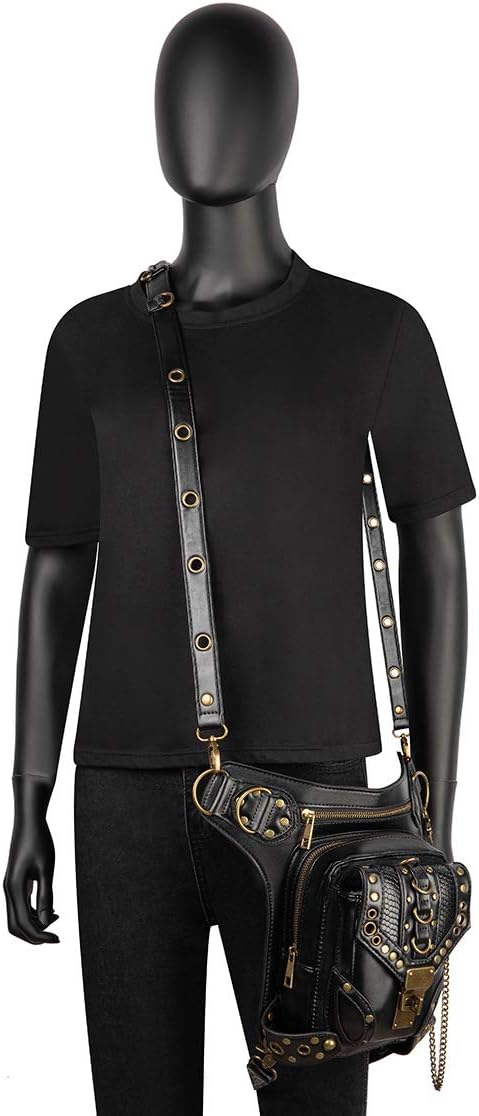 ハロウィン スチームパンク風 レトロ オートバイ・バッグ レディース・バッグ レトロ・ロック ゴシック・ゴス ショルダー 合成皮革 輸入品 ハロウィン スチームパンク風 レトロ オートバイ・バッグ レディース