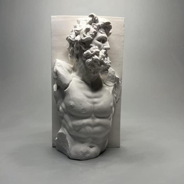 古代ギリシャのラオコーン彫像 置物装飾、クラシックアート彫刻 アンティークデコレーション リビング　贈り物 輸入品